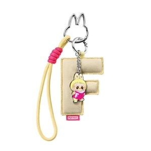LETTER F - Authentic Pop Mart Pin For Love Letter Pendant, Confirmed Blind Box